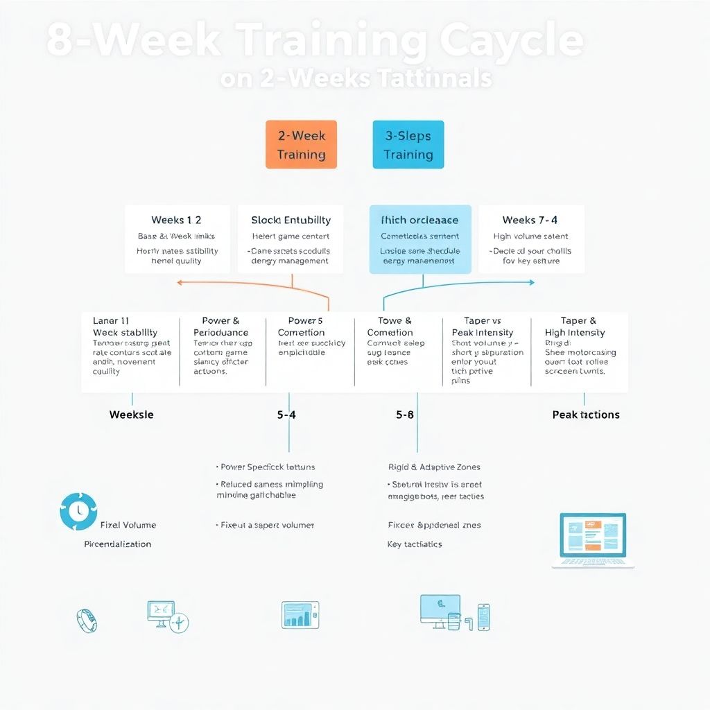 Эффективный тренировочный цикл на 8 недель для длинных турниров