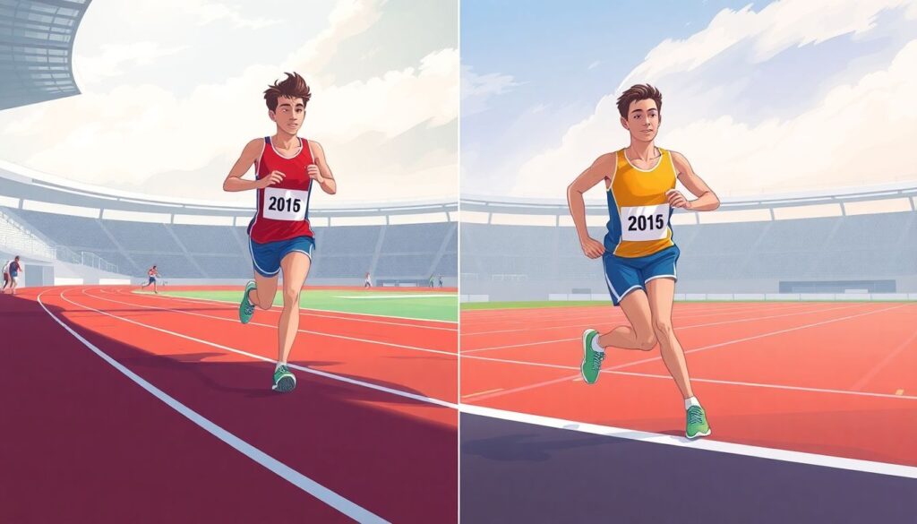 История успеха атлета: путь к чемпионству через последовательную работу над выносливостью - иллюстрация