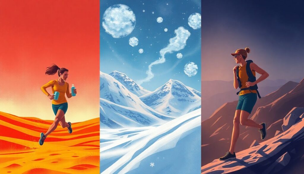 Турниры и марафоны: подготовка к турнирной серии в разных климатических условиях - иллюстрация