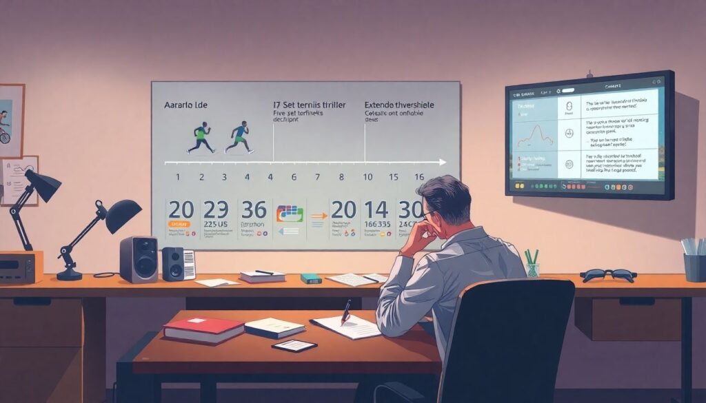 Турниры и марафоны: анализ стратегий победителей в длительных матчах - иллюстрация