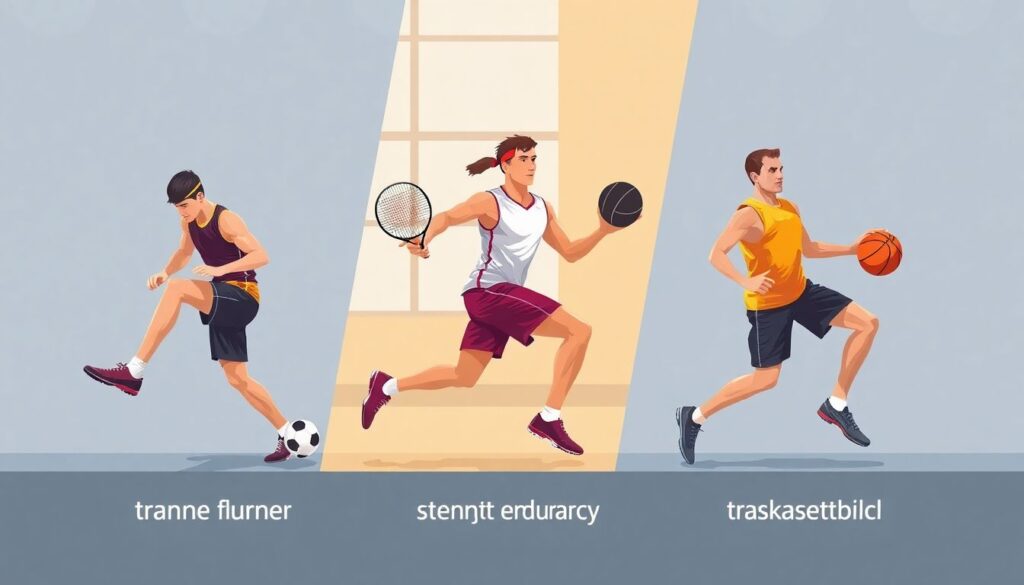 Физическая подготовка: тренировка ног под длинные матчи и динамические перемещения - иллюстрация