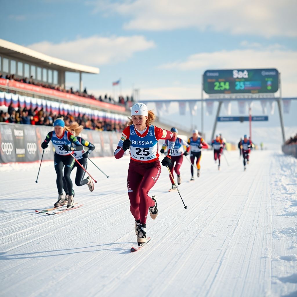 Кубок России по лыжам: яркая победа Алены Барановой, дочери олимпийской чемпионки