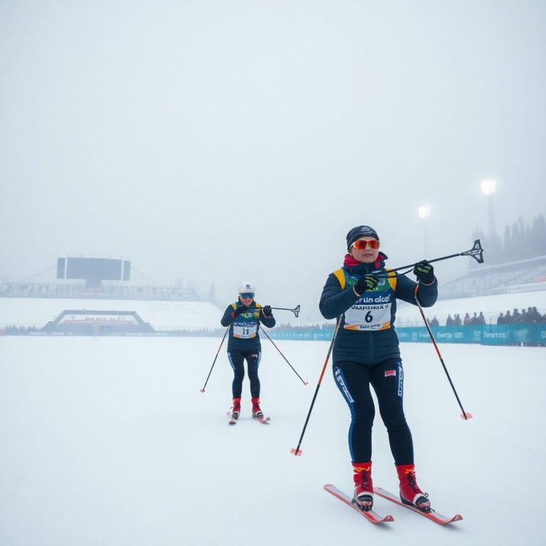 Свердловская область выиграла эстафету ЧР по биатлону в Тюмени благодаря сёстрам Шевченко